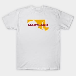 Maryland Flag USA T-Shirt